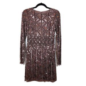 New Year's Eve Womens Dress Size 6 THAT GIRL Party Sequin Bodycon Holiday
